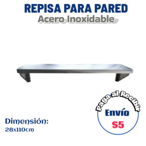 Repisa de pared 110x28 cm