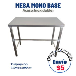 Mesa simple 110x55x90 cm
