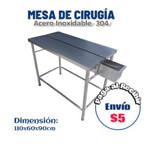 Mesa de cirugía base única